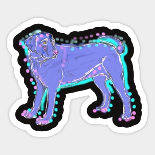 Always keep your black Lab around you Sticker